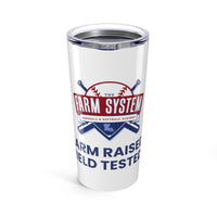 White 20oz Tumbler — The Farm System Travel Cup