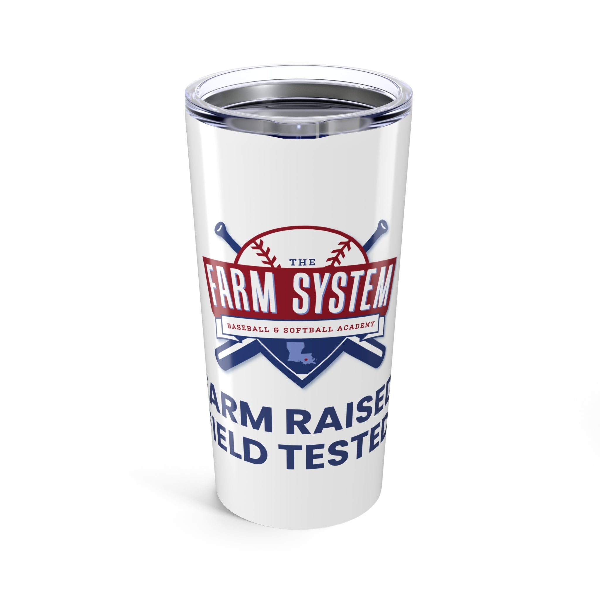 White 20oz Tumbler — The Farm System Travel Cup