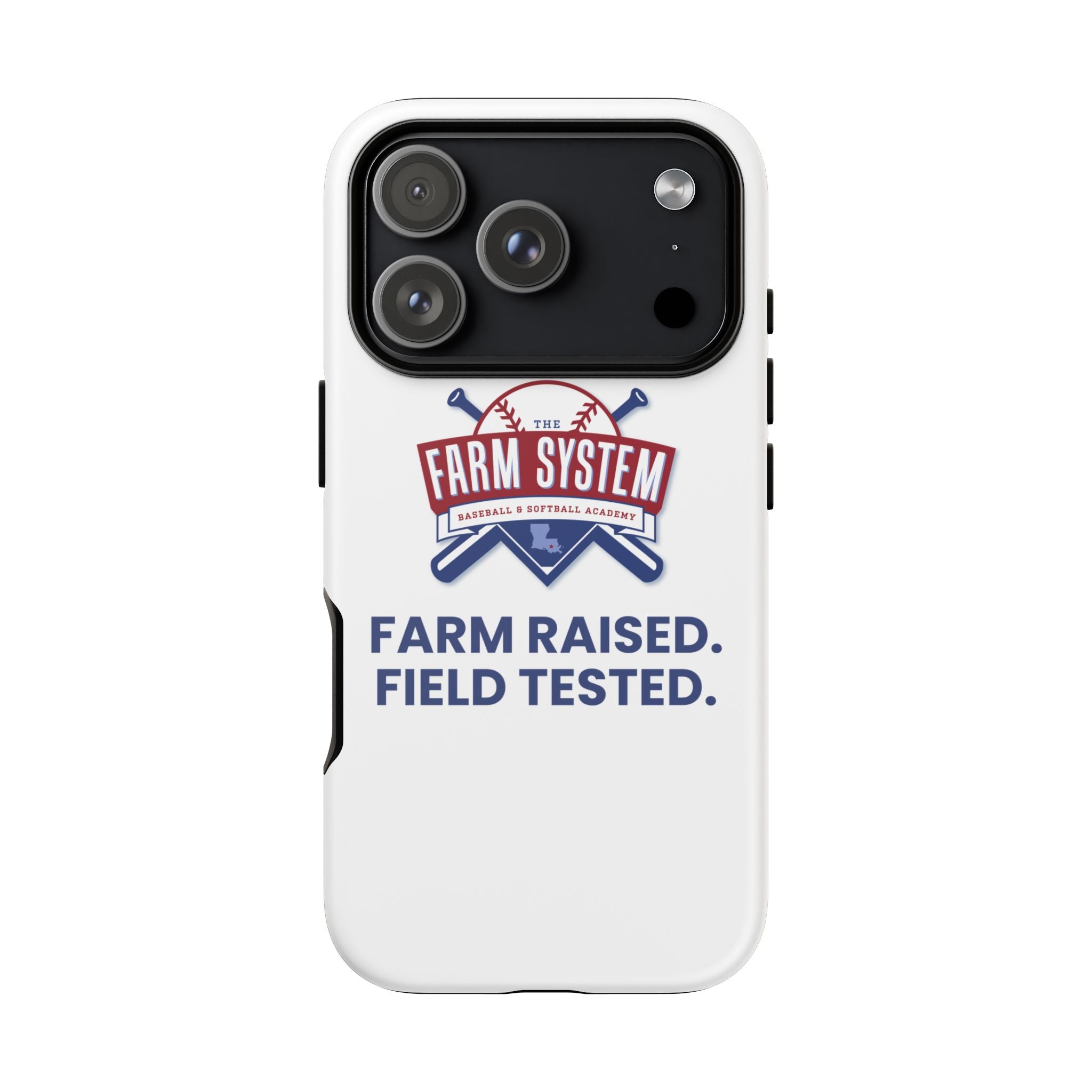 Farm System 'Farm Raised. Field Tested.' Tough Phone Case