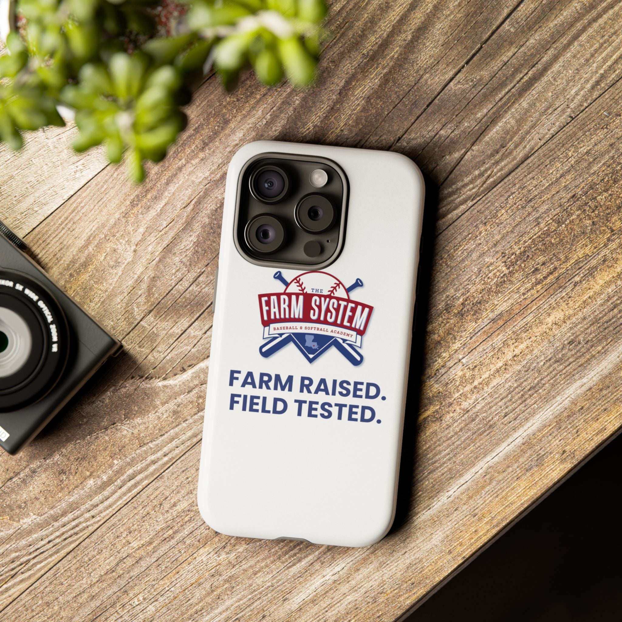 Farm System 'Farm Raised. Field Tested.' Tough Phone Case