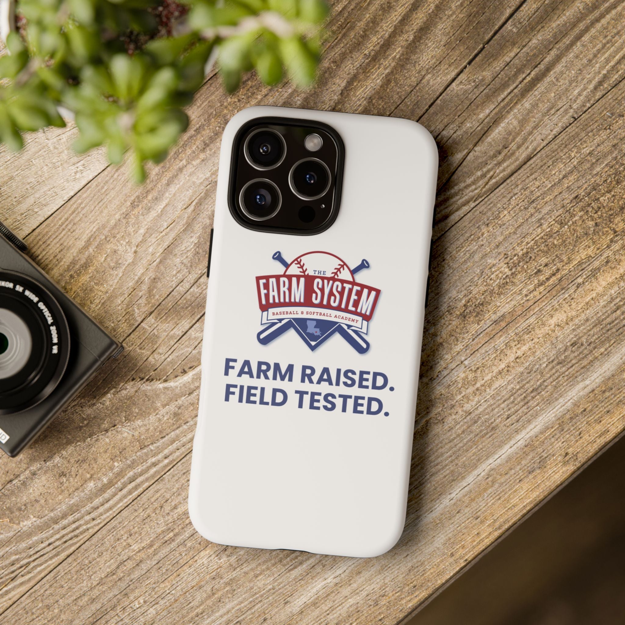 Farm System 'Farm Raised. Field Tested.' Tough Phone Case