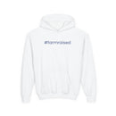 Youth Hoodie - "#farmraised" Minimal Farm Kid Pullover