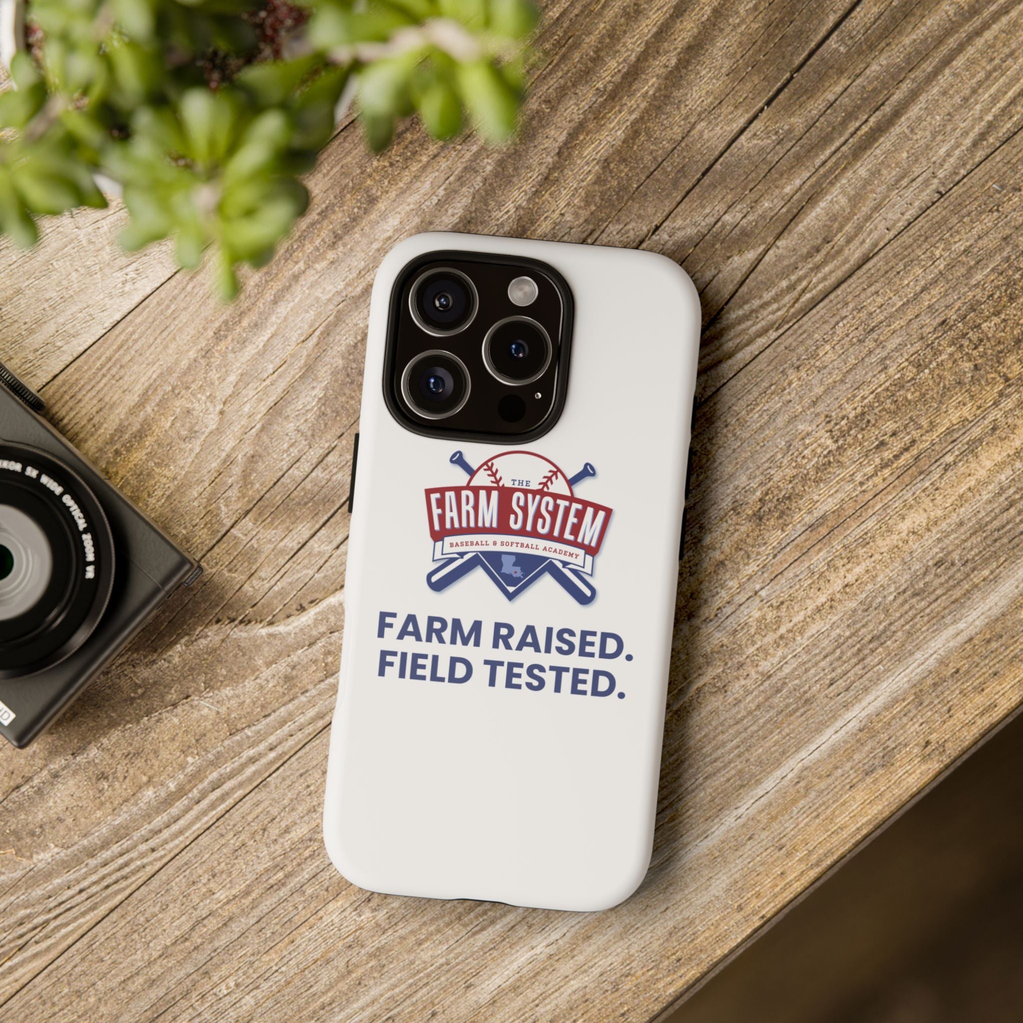Farm System 'Farm Raised. Field Tested.' Tough Phone Case