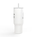 40oz Engraved Insulated Tumbler with Handle — "Blessed, Farm Raised, Field Tested"