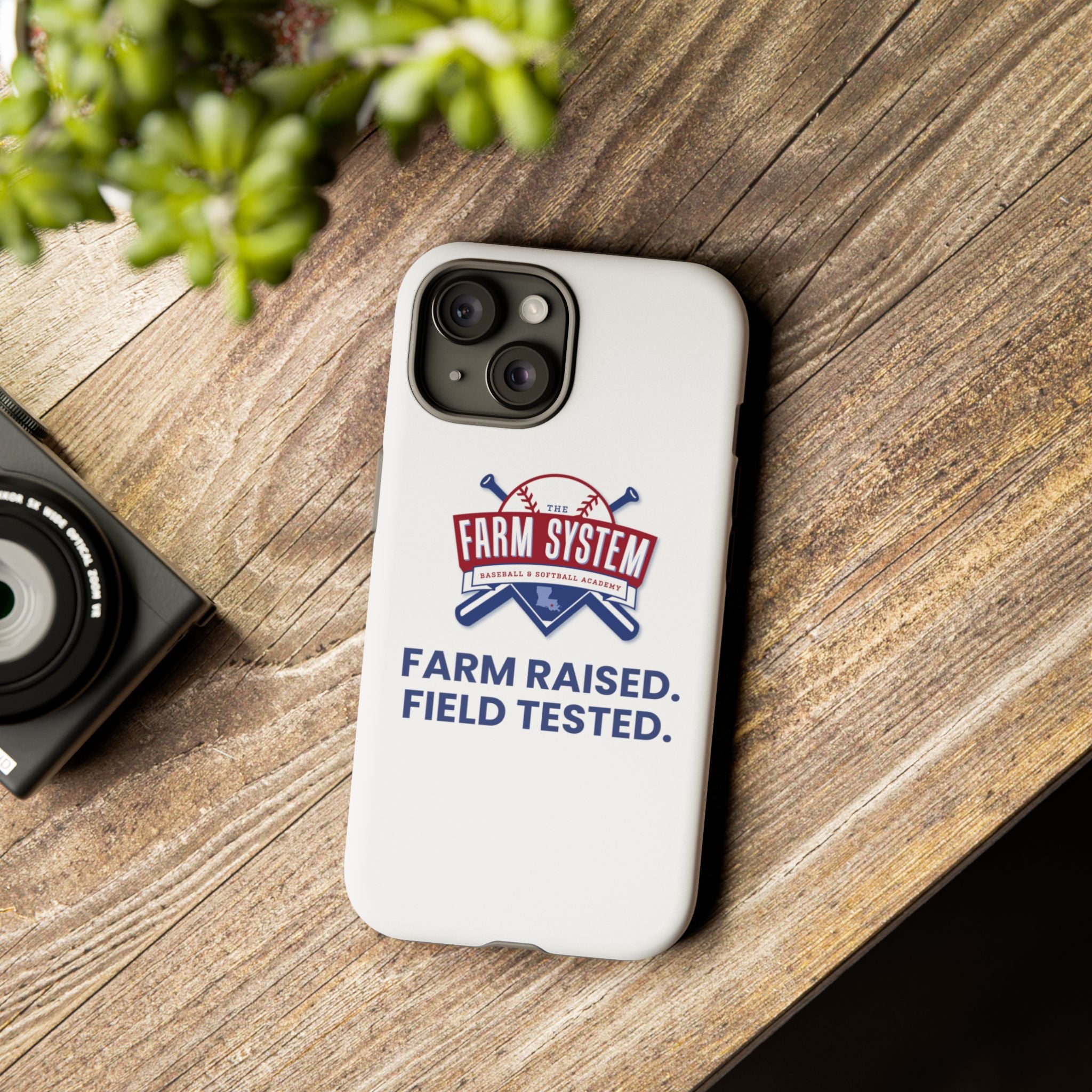 Farm System 'Farm Raised. Field Tested.' Tough Phone Case
