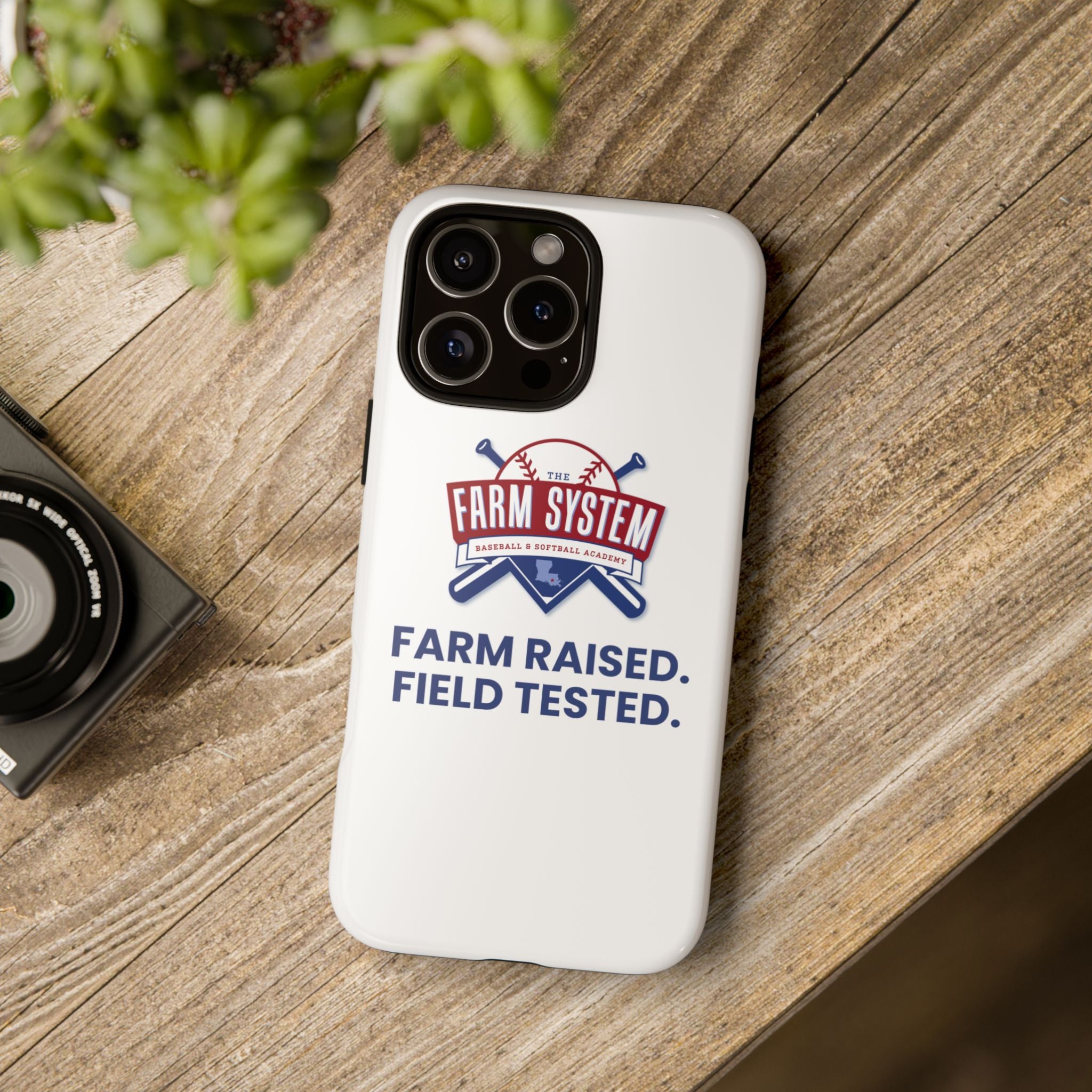 Farm System 'Farm Raised. Field Tested.' Tough Phone Case