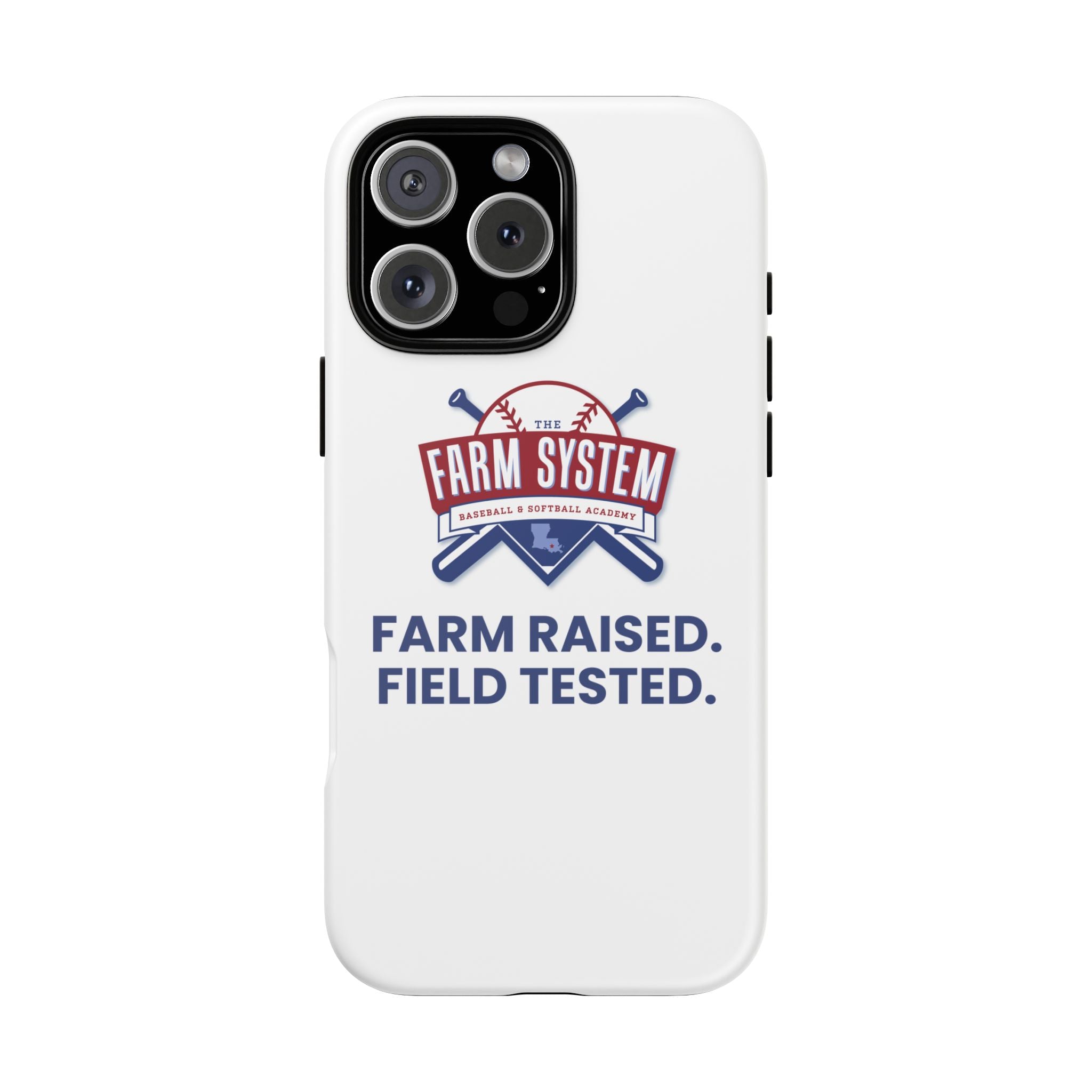 Farm System 'Farm Raised. Field Tested.' Tough Phone Case