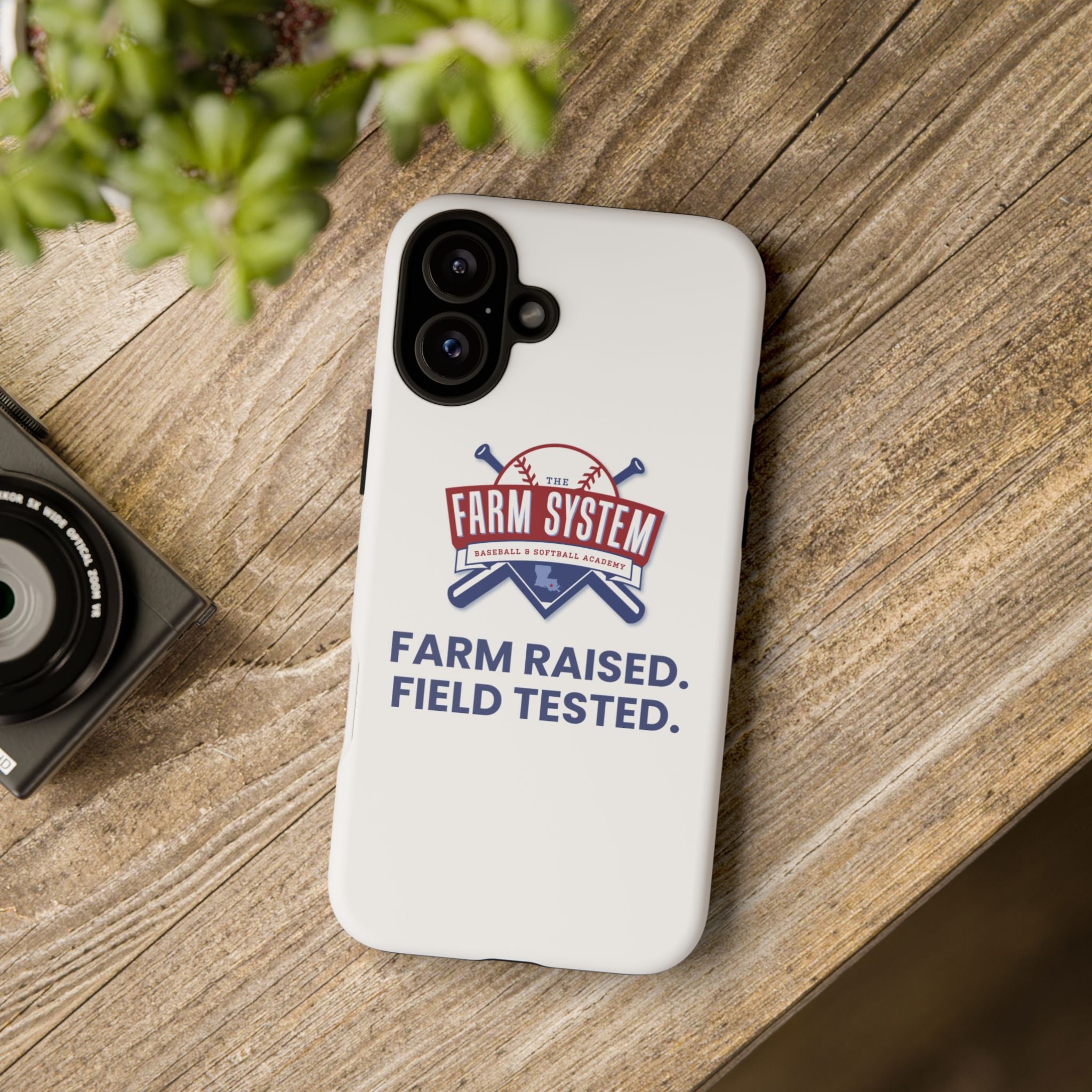 Farm System 'Farm Raised. Field Tested.' Tough Phone Case