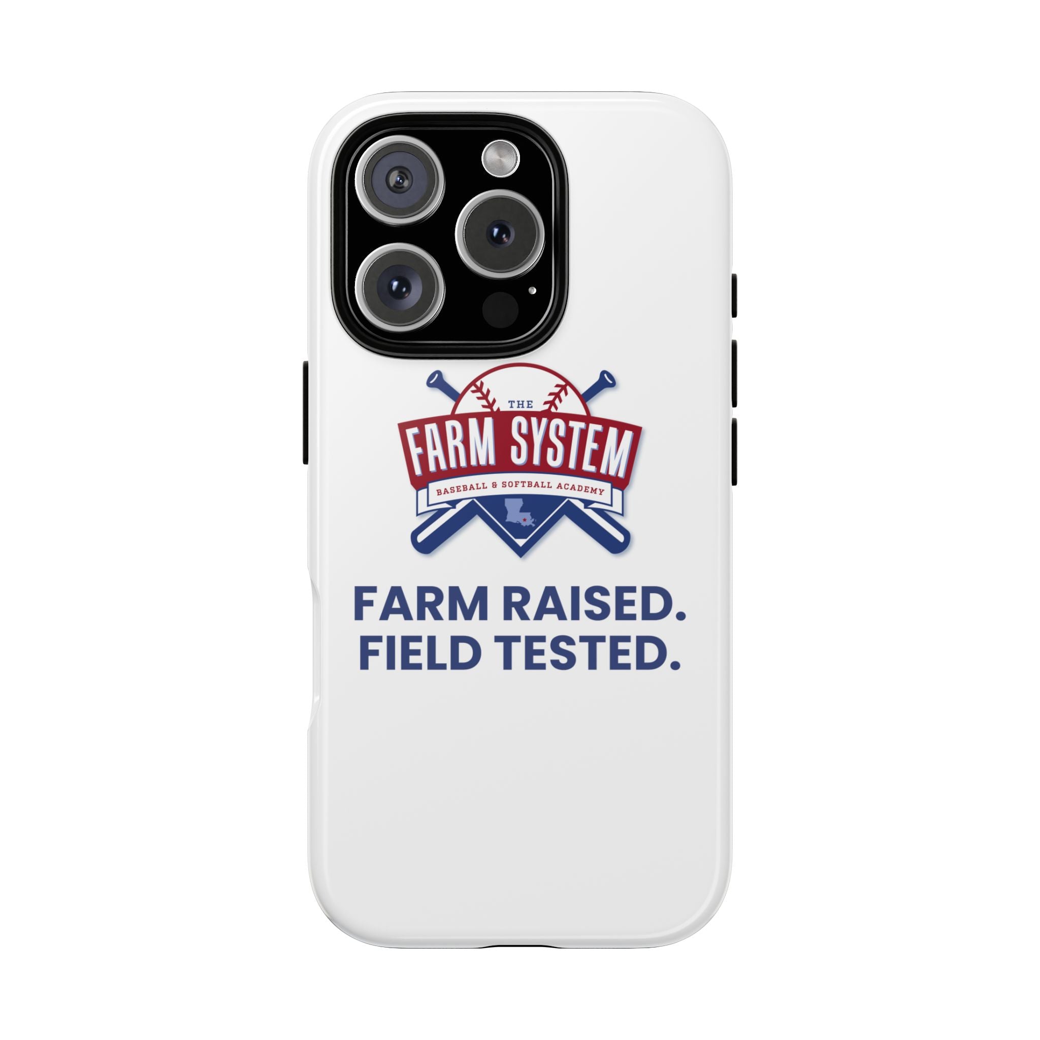 Farm System 'Farm Raised. Field Tested.' Tough Phone Case
