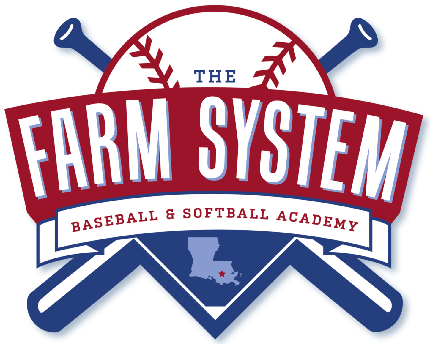 The Farm System: Baseball & Softball Academy logo